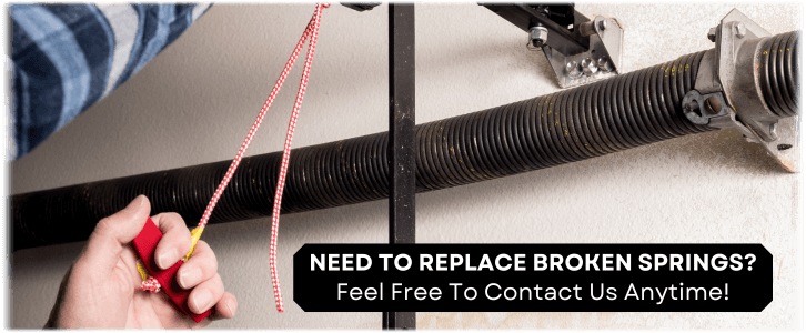 Broken Garage Door Spring Baton Rouge